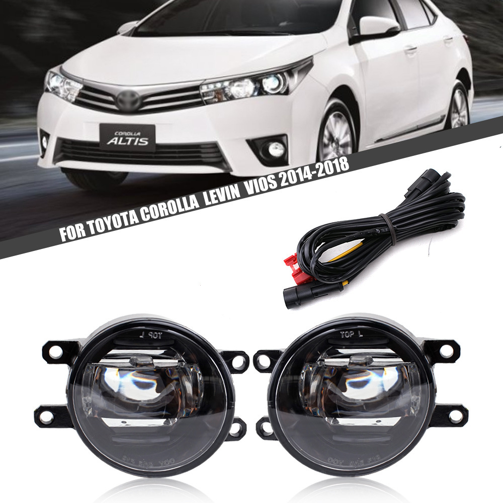 Aplicable a Toyota 14 / 15 / 16 / 17 / 18 Corolla Rayling Vich LED lente lámpara diurna para cambiar la lámpara de niebla