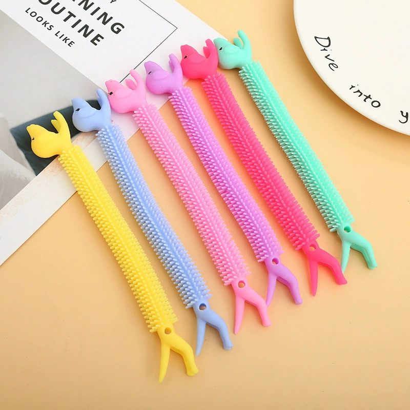 Трансграничный Новый Популярный щенок Лала TPR декомпрессионный мягкий резиновый игрушечный браслет Лала вентиляционная лапша Натяжная веревка