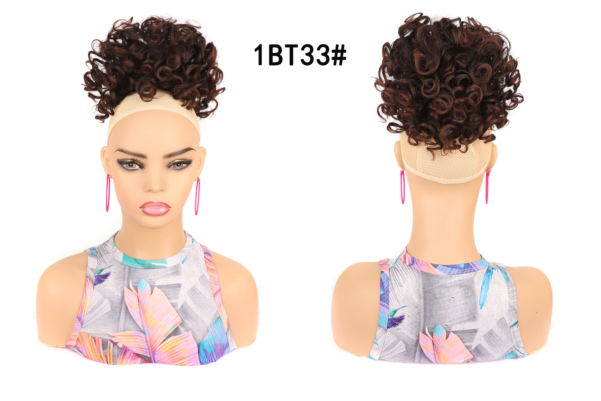 Borsa per parrucca con coulisse elastica, per ricci ondulati e grandi, con coulisse, borsa per capelli disordinati, in fibra chimica, per parrucca in seta ad alta temperatura_voghion.com