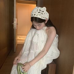 紅人館韓系スカーフ女性夏包頭三角タオルフランス風ギャル復古風ヘアバンドファッション新型ヘッドバンド