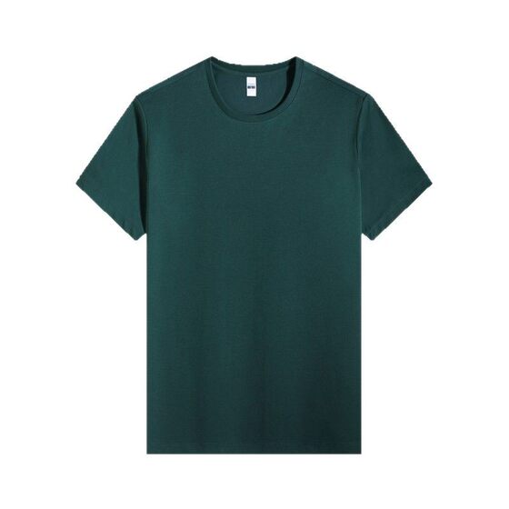 Solona Short-sleeved T-shirt Men's and Women's Shoulder Sports Leisure Cool-feeling T-shirt Summer New Antibacterial Solid Color Round Neck Shirt