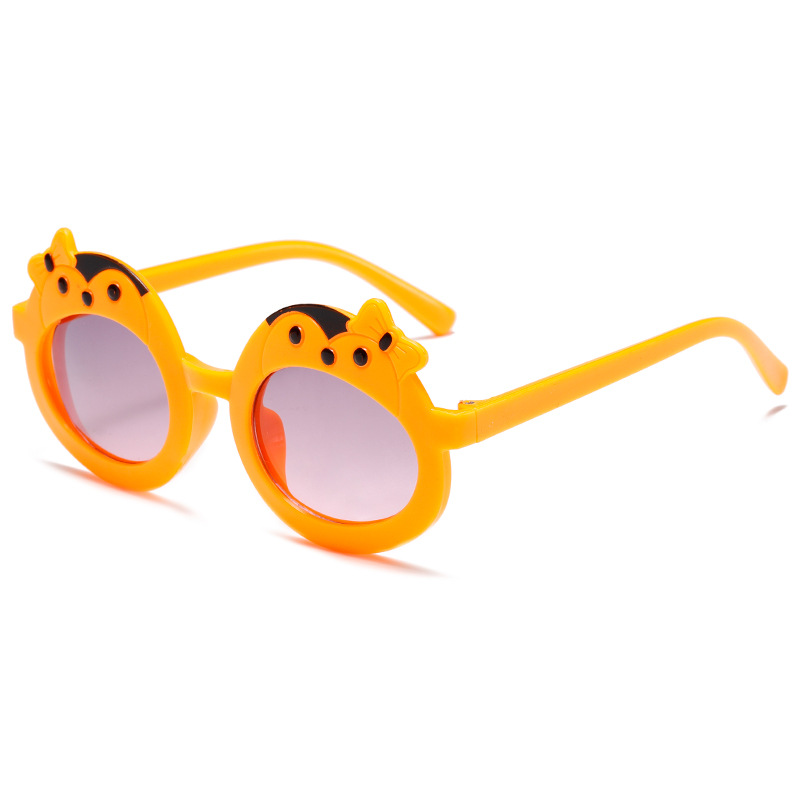Orange frame gray powder