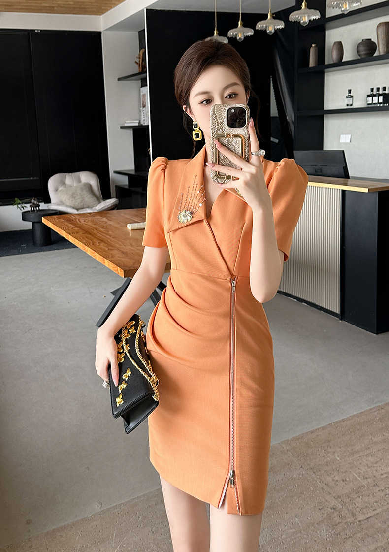 D0028 1260K VÁY ĐẦM LIỀN THÂN NỮ CHOTDNG MÙA HÈ KÍN CỔ THỜI TRANG NỮ G04 SẢN PHẨM MỚI