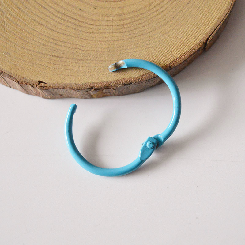 Simple Style Style Simple Style Solid Color Metal Paint Keychain