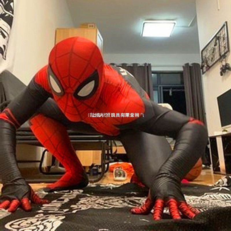 Оригинальный детский костюм Marvel Iron Spider, боди с капюшоном, одежда Мстителей, костюм на Хэллоуин