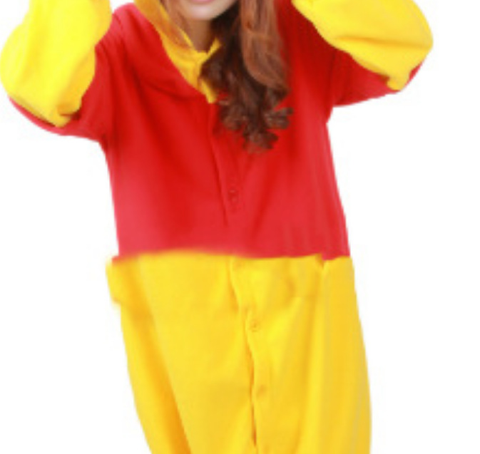 Pijamas transfronterizos al por mayor de fábrica Labubu pijamas femeninos de una sola pieza de dibujos animados pijamas de animales de franela Capibala