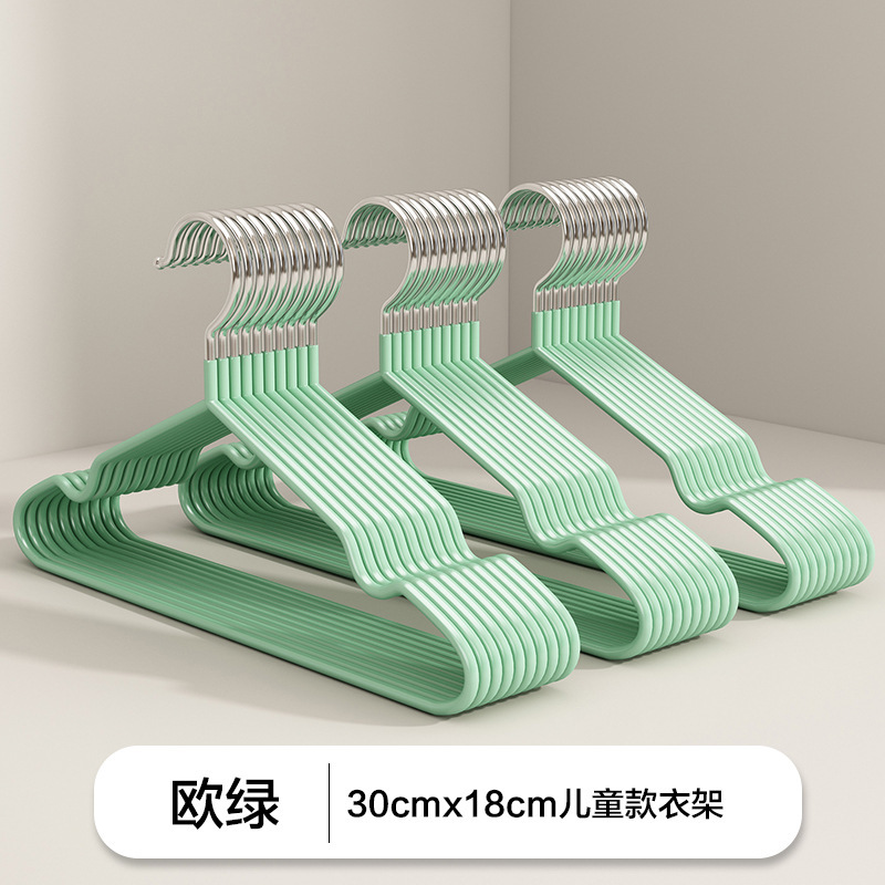 磨砂加粗衣架新款特粗衣架成人衣架浸塑防滑无痕衣撑子晾儿童衣架|undefined