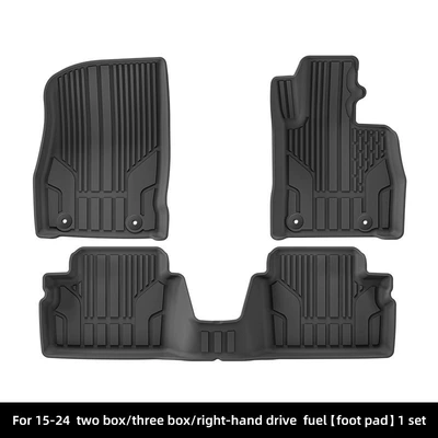 Suitable for 15-24 Models of Mazda Demio/Mazda2 Car Floor Mats, Special Tpe Floor Mats for Specific Vehicles, Cross-Border (Modelə uyğun ayaqaltı) - 15-24-mazda-demiomazda2-right-hand-drive-single-layer-floor-mats-hatchbacksedanfuel
