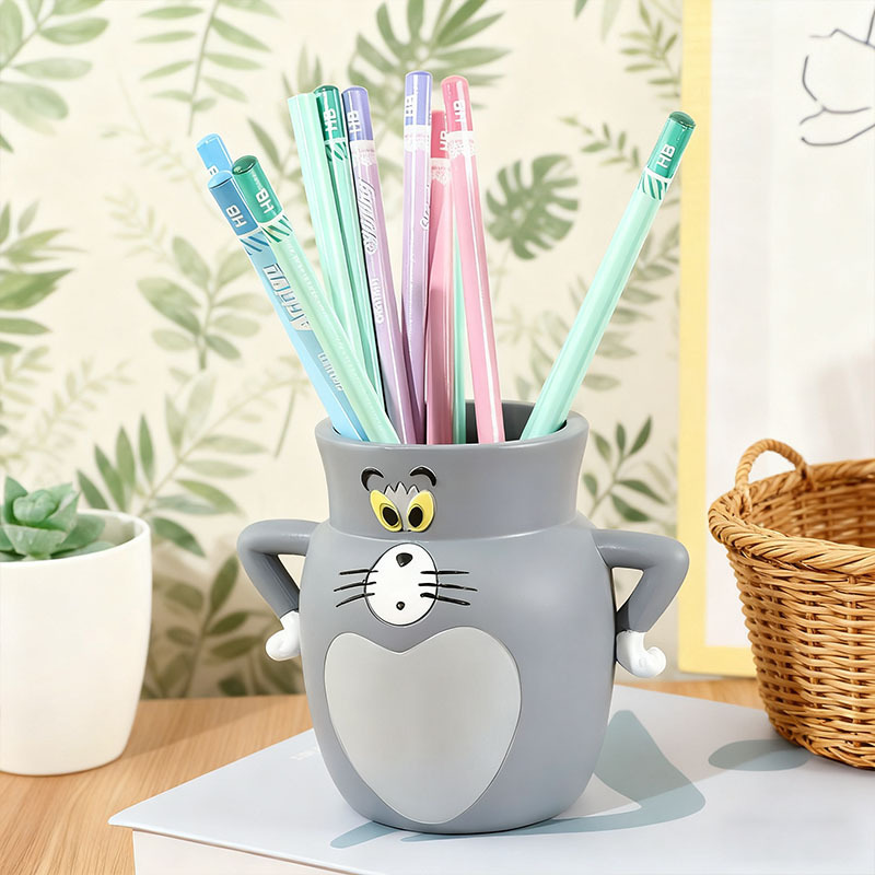 Creative cartoon pens holder for home use