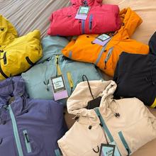 111015 冬季新款 儿童韩版撞色运动夹棉保暖棉服 一件代发