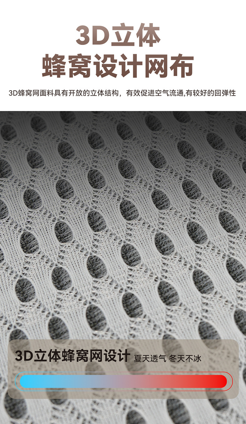 Manufacturer Dropshipping Car Seat Cushion, Car Seat, Mesh Memory Foam Cushion, Long-Term Sitting and Not Tired, Summer Fart Cushion