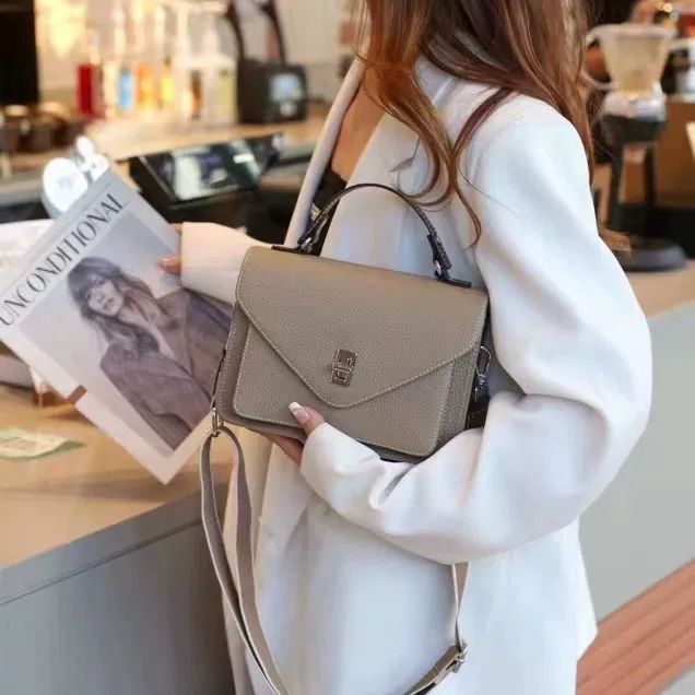 Phone bag, trend shoulder bag, genuine leather