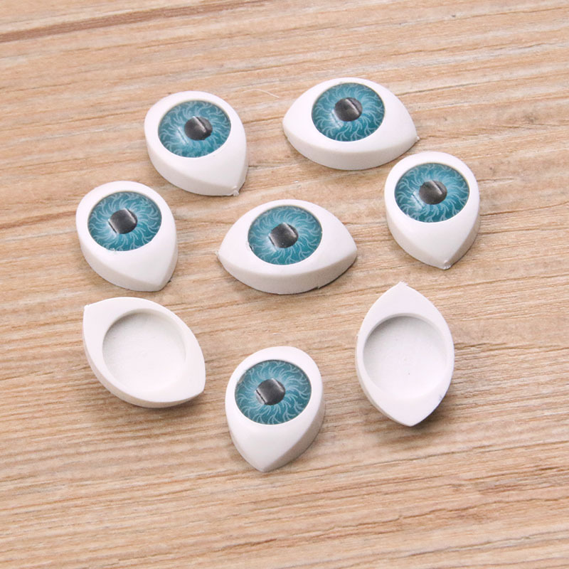 2 tamaño DIY accesorios de joyería soporte inferior parche resina Devil eye parche soporte inferior Accesorios