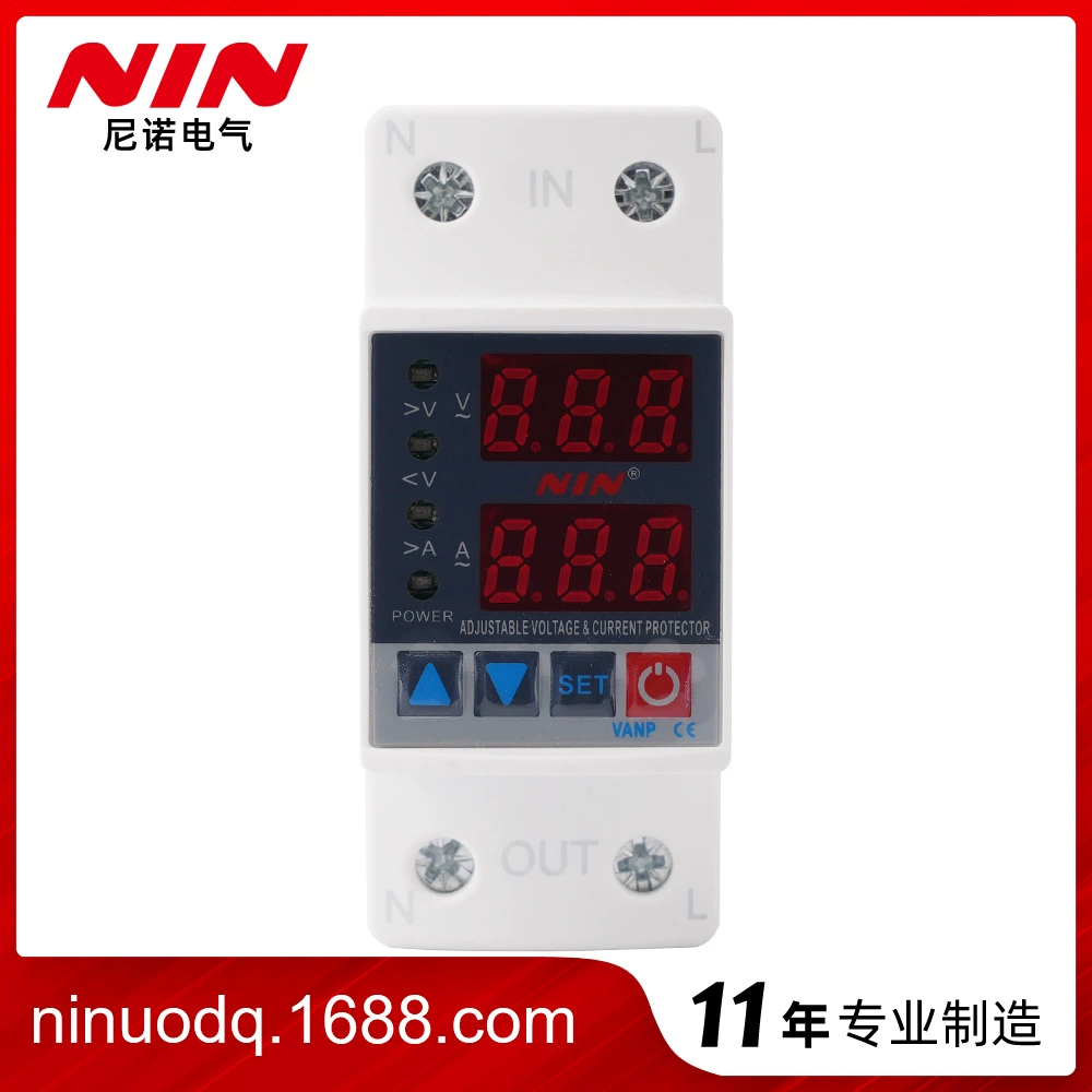 Нино Регулируемый автоматический цифровой защиты тока напряжения