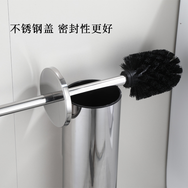 クロスボーダー304ステンレス壁掛け式トイレブラシセット|undefined