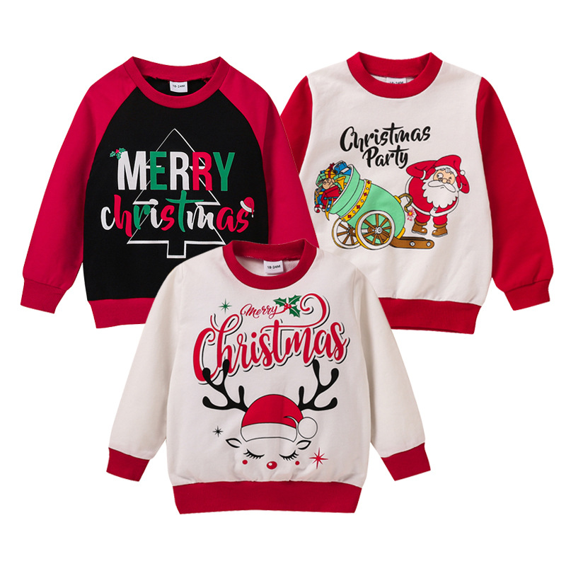 bébé tout-petits automne pull de mode de noël