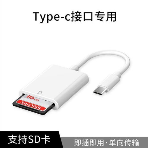 Suitable for Apple mobile phone tablet to SD card reader iPhone iPad camera memory card OTG adapter cable