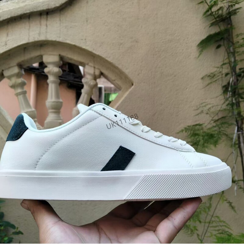 French White Shoes Autum New V-Shaped Genuine Leather Star Same Style Niche Trendy Men's Ultra-Light Universal American Style