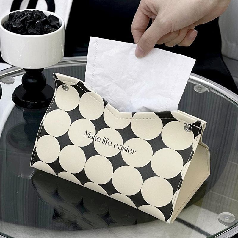 2025 New Accessible Luxury American Pastoral Style Tissue Box Home Desktop Storage Artifact Guest Dining Hotel Bedroom Coffee Table