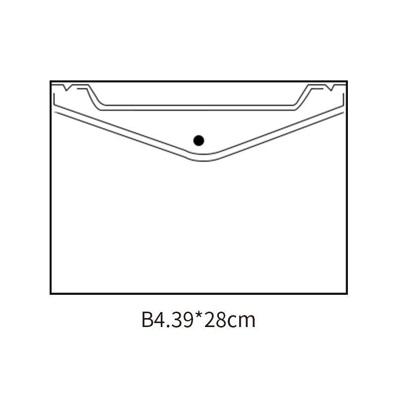 Bolsa de archivo de cierre a3 tipo horizontal y vertical a5 bolsa de almacenamiento a6a7b4b5 tamaño de bolsa de archivo personalizada bolsa de factura gran capacidad