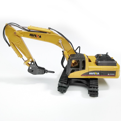 Transfronterizo Huina 1:50 excavadora vehículo de ingeniería de aleación rompiendo máquina modelo de simulación de juguete de inercia juguete 7711