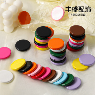 32mm��������AƬ���^�P �R������ɫ�����NƬ DIY�ֹ��A������