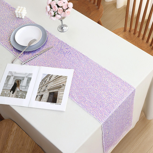 Manufacturer wholesale glitter table flags, cross-border best-selling birthday wedding party hotel banquet decoration and arrangement glitter table flags