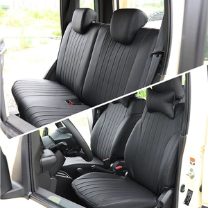Suitable for 2023+ Suzuki Jimny 5-Door Special Car Leather Fully Surrounded Cushion Seat Cover Jc74 Jb74Xl
