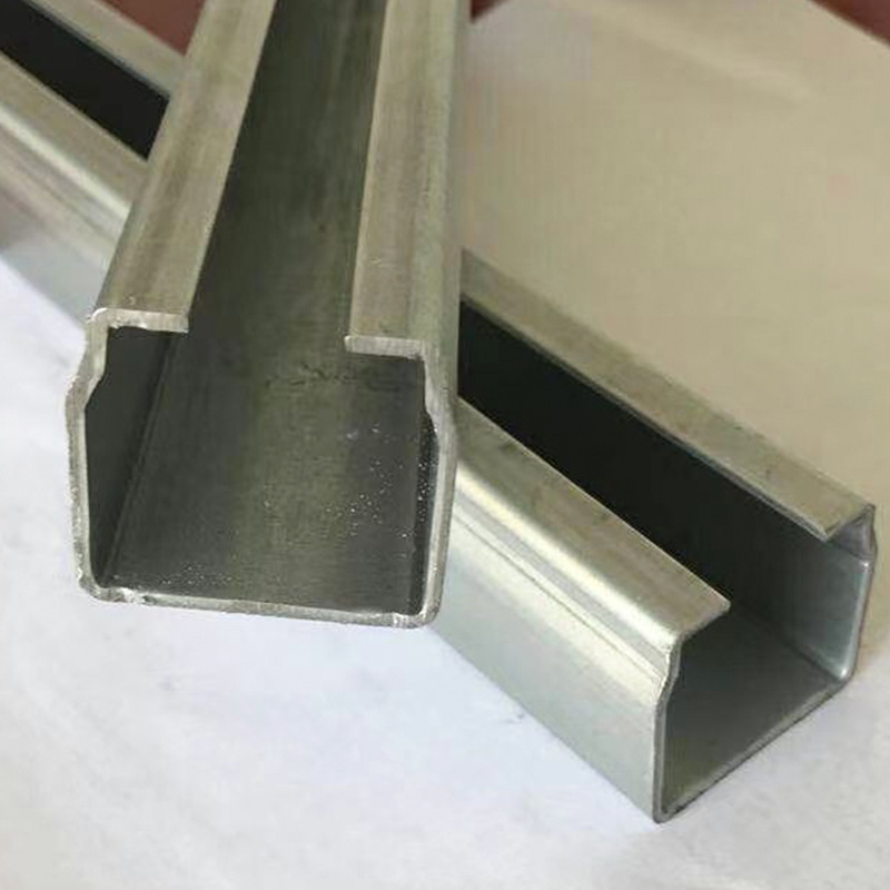 C型工具スライドレールZT-W65工具スライドレールC形鋼軌道荷重型亜鉛メッキ鋼ケーブルスライドレール|undefined
