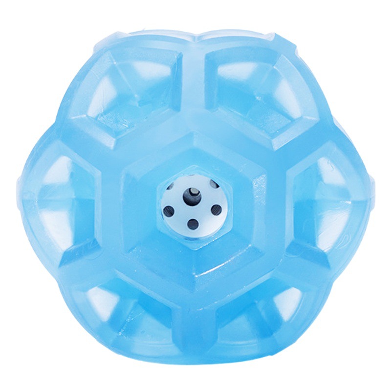 Yite suministros para mascotas nuevo TPR elástico sacudiendo la bola rodante alivio interactivo congestionado sonido resistente a los mordiscos perro de juguete