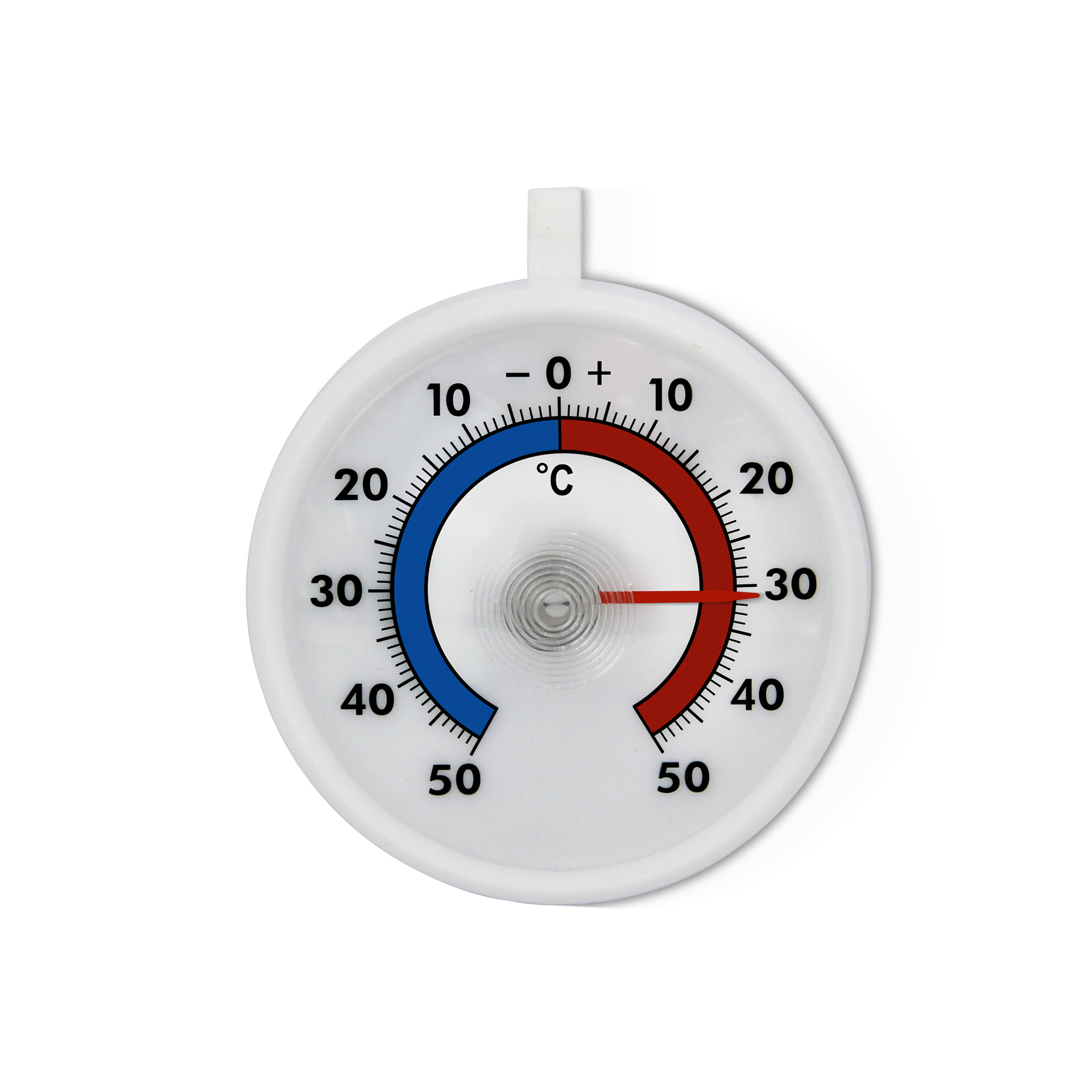 高精准度迷你便携式易读取刻度双金属温度计