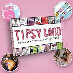 Tipsyランドパーティーボードゲームパーティーボードゲームお友达に适した面白い饮酒ゲーム
