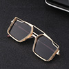 Men's retro metal sunglasses, glasses, punk style, wholesale