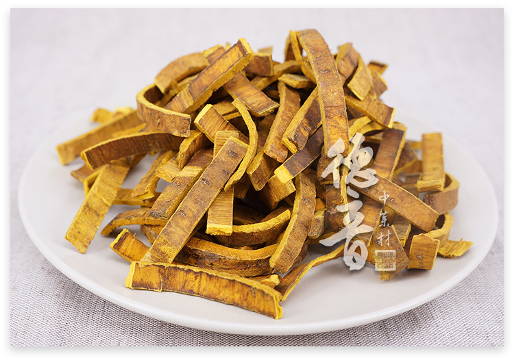 Dried Phellodendron Bark Huang Bai 500g Sichuan Peeled Decoction Herb specifications