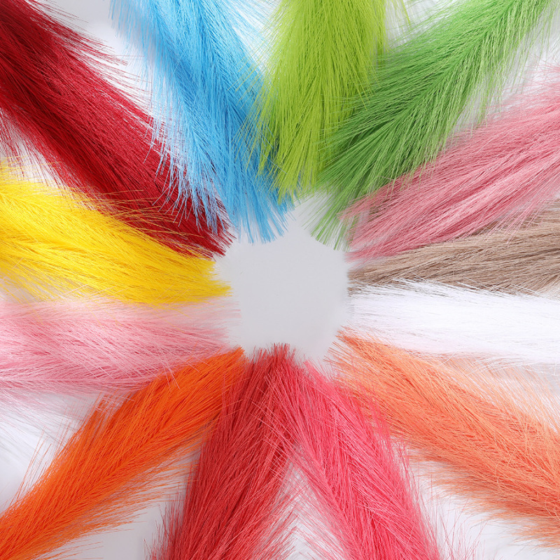 Trendy Artificial Fireworks Tree Pink Reed Grass Artificial Fireworks Ball Internet Celebrity Style Indoor Wedding Room Decoration