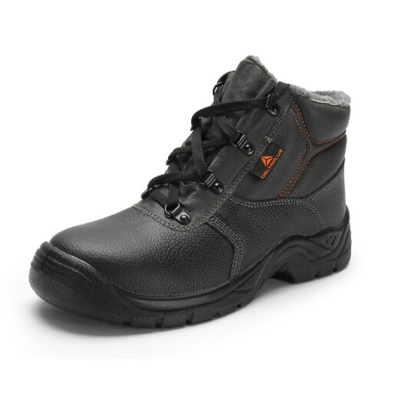 代尔塔 301512 防寒鞋加绒保暖防砸防穿刺冷库高帮鞋