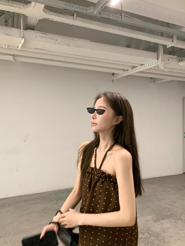 YUYUREAL 立体剪裁少女感 波点造型两穿小上衣|undefined