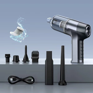 Cross-border car vacuum cleaner wireless handheld charging portable dust collector car home dual-use large suction cleaning dust blower
