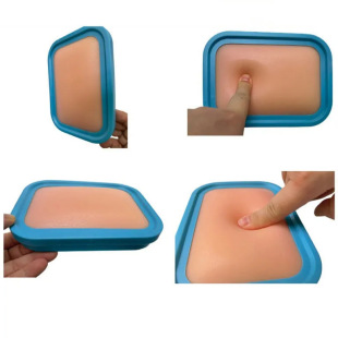 Acupuncture Practice Box Traditional Chinese Medicine Student Training Teaching Practice Needle Bag Meridian Acupoint Diagram Acupuncture Artificial Practice Box Acupuncture