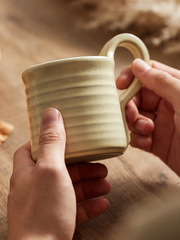 5YA1 wholesale American retro cup ceramic coffee cup stoneware mug female 2023 new water cup breakfast cup