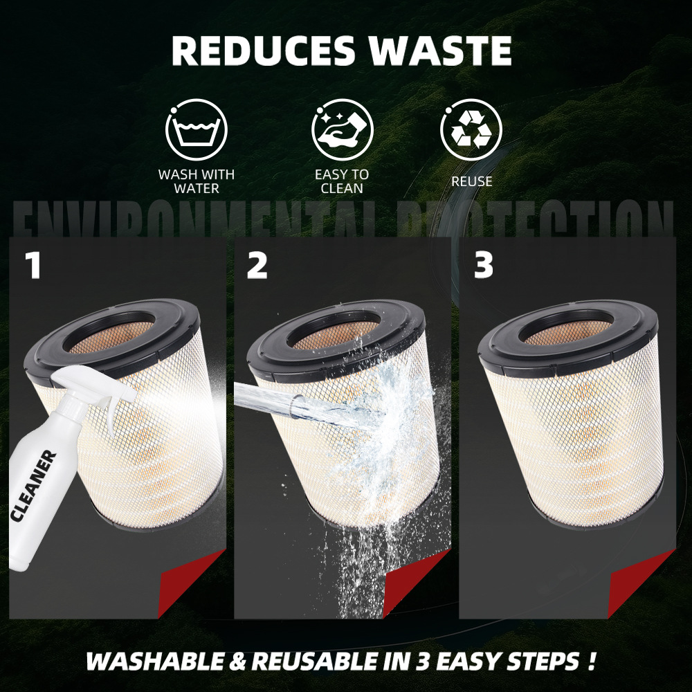 Car engine air filter P527682 is suitable for Freightliner Columbia AF25139M