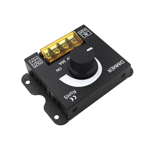 LED manual dimmer knob light bar light strip dimmer controller single-color knob dimmer switch