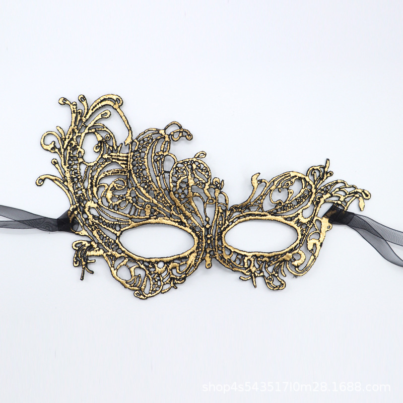 Ventas transfronterizas calientes de Halloween máscaras de encaje de Phoenix máscaras de rendimiento de máscaras sexuales de la reina