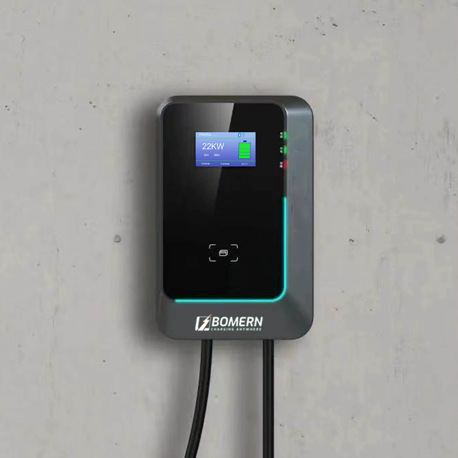 Зарядная сваи производитель новой энергии автомобиль домашнее зарядное устройство 32A стандарт IEC6219 Type 2 зарядная куча