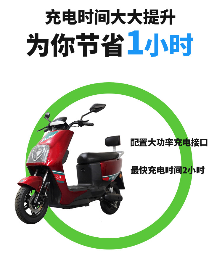 New Electric Scooter Battery Car Adult Electric Motorcycle