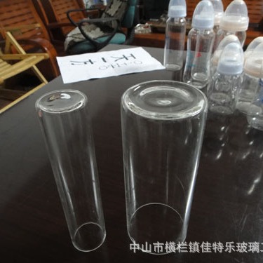 供应高硼硅 玻璃封底  承受高温 玻璃管 可定 制 厂家直售
