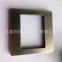 深圳塑胶加工 真空电镀表面处理 松岗沙井UV电镀拉丝 免费打样