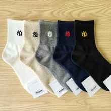 韩国东大门袜子批发字母潮袜女ins