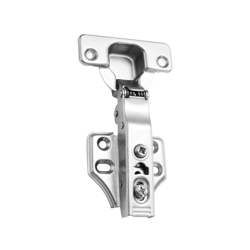 Two-stage, Low-Angle Buffer Hinge with Baosteel Linen Fabric, Double-Layer Copper-Plated Base for Cabinet and Wardrobe Doors