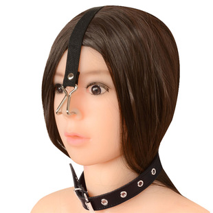 SM training female slave torture equipment nose hook collar sex toys training heavy taste props alternative toys